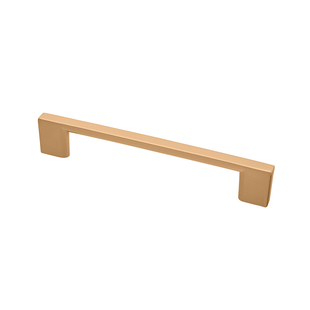 Handles 53 Matte black Denman handle for kitchen cabinets, ideal for modern home renovations in Calgary.