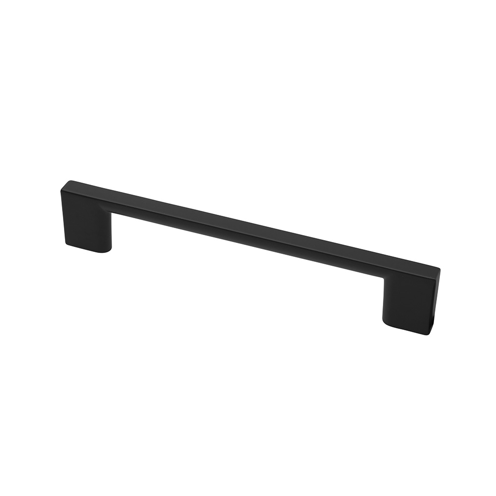 Handles 52 Graphite Denman handle for kitchen cabinets from Zen Living, Calgary, showcasing modern design and quality craftsmanship.