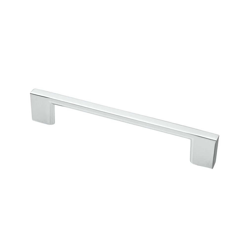 Handles 50 Brushed nickel Denman handle for kitchen cabinets, featured at Zen Living in Calgary.