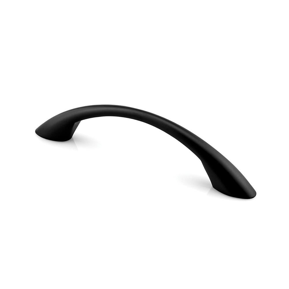 Handles 44 Brushed satin nickel handle from Zen Livings Grantchester Hollow collection for Calgary kitchens.