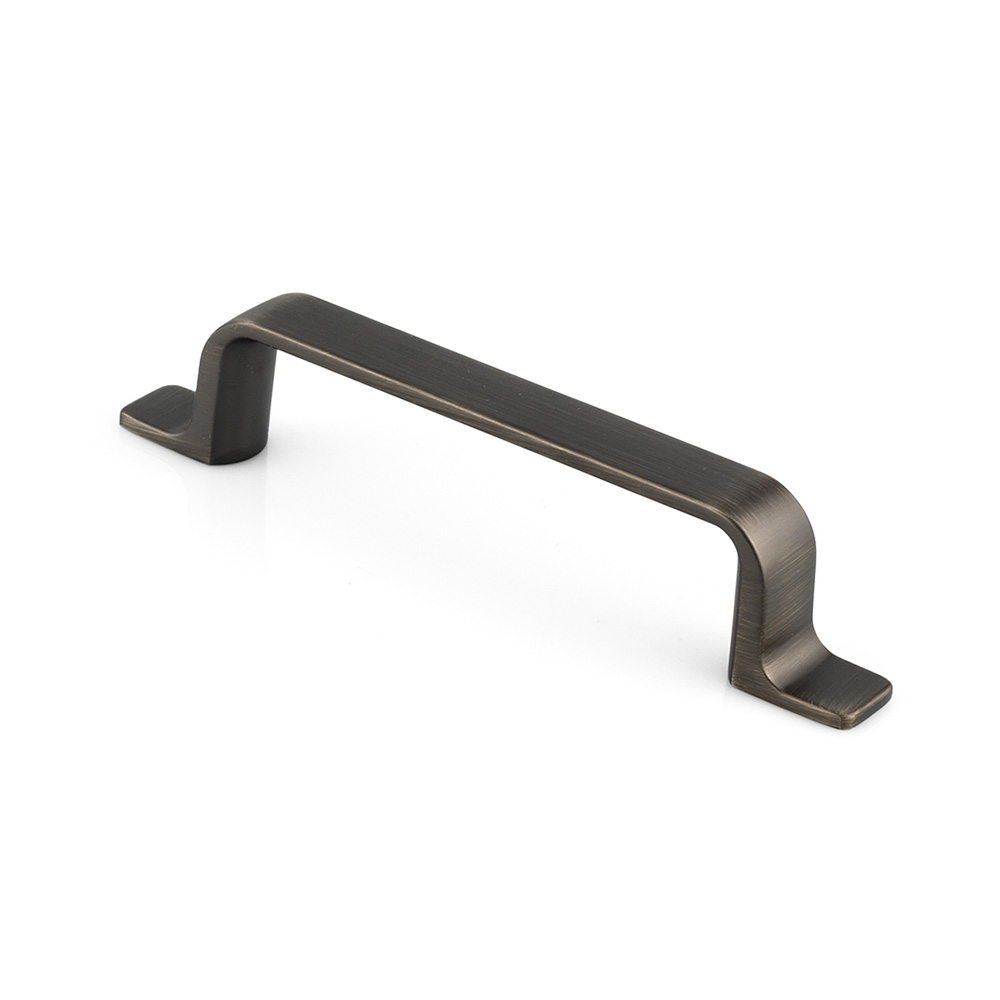 Handles 40 Graphite Henlow cabinet handle from Zen Living, ideal for Calgary kitchen renovations.