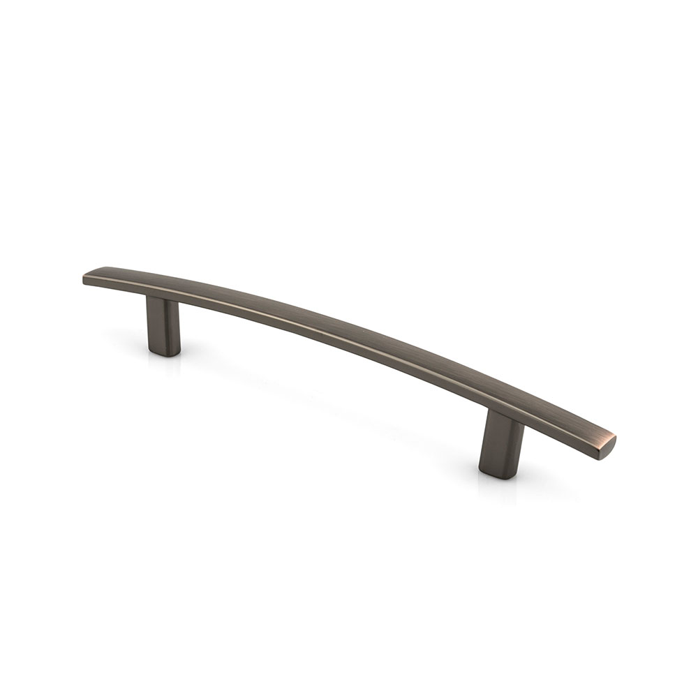 Handles 28 Antique Silver Hilight Dark cabinet handle from Zen Living, Calgary, perfect for kitchen renovations.