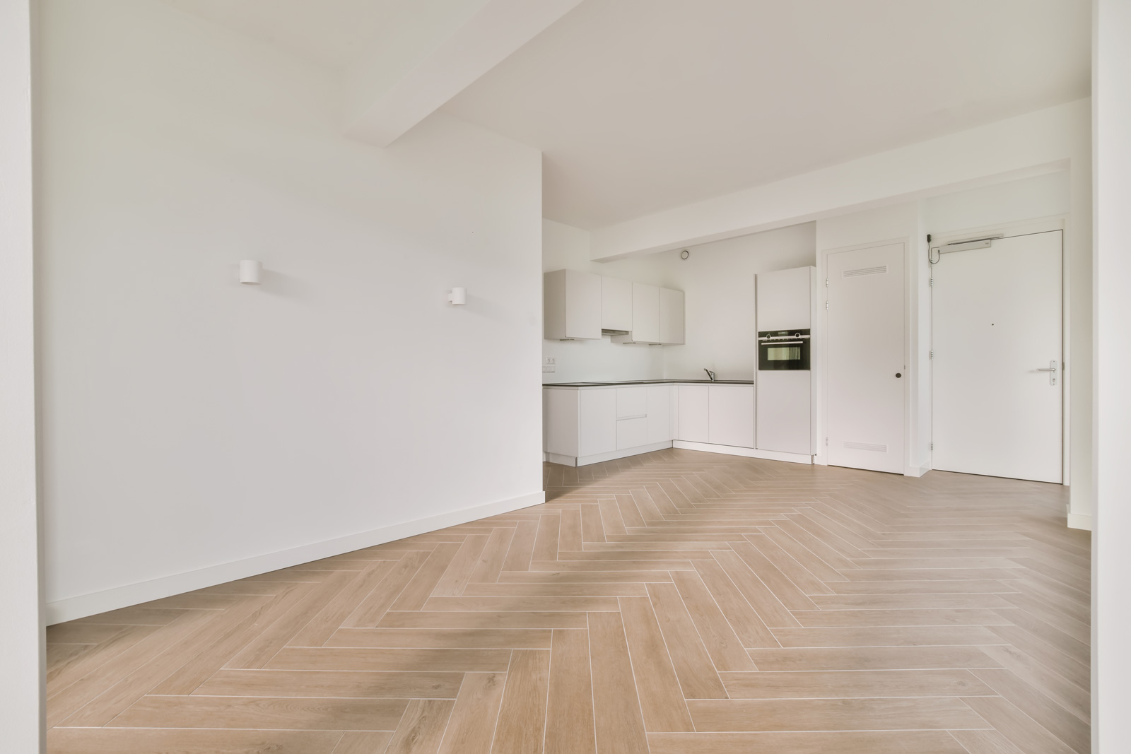 Modern kitchen renovation showcasing stylish cabinets and countertops in a Calgary home.