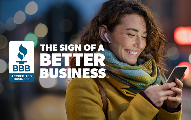 BBB Accreditation 2 BBB Accreditation logo with Zen Living branding, showcasing trust in Calgarys kitchen cabinets and home renovation products.