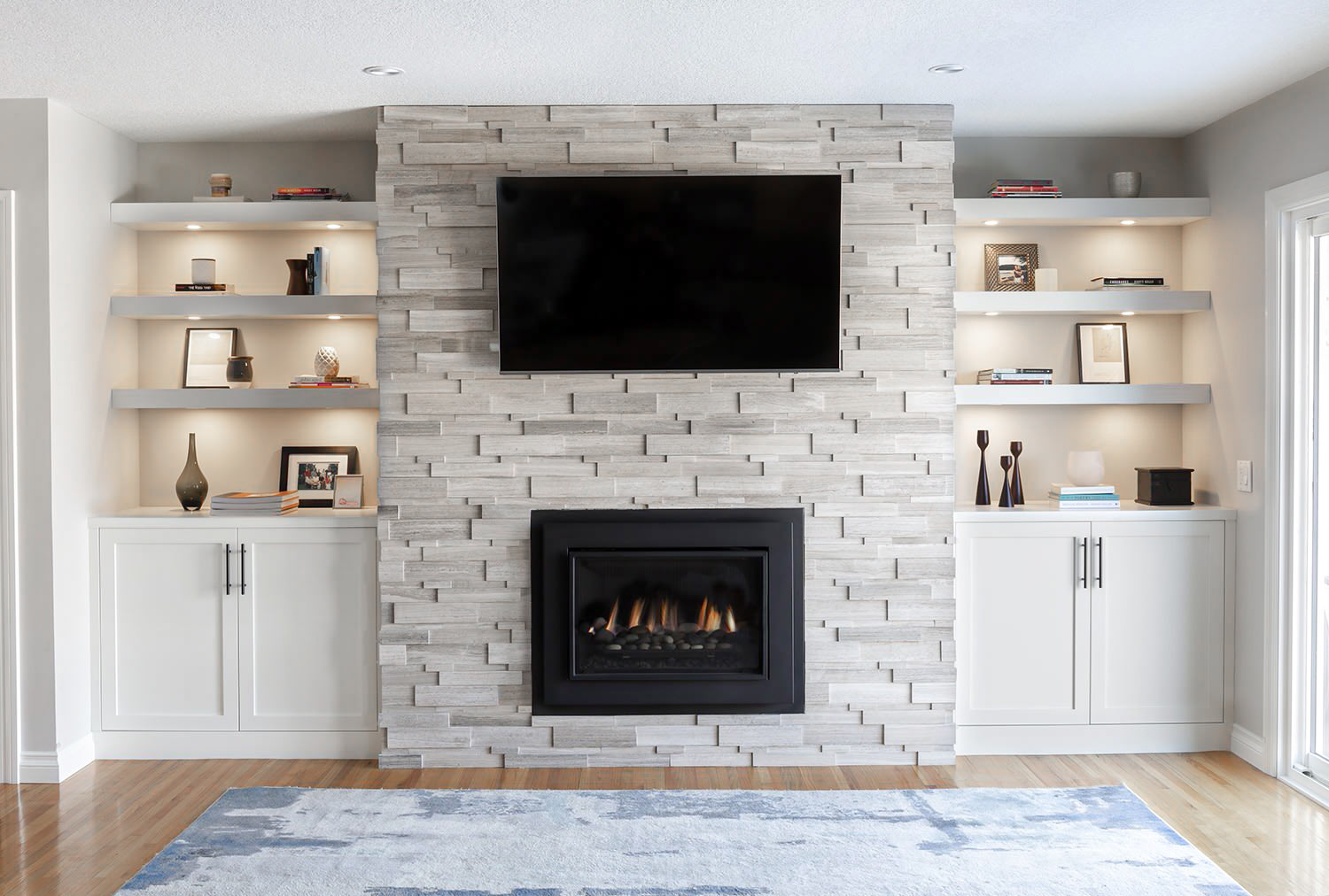 Calgary flooring options showcasing stylish designs for home renovations by Zen Living.