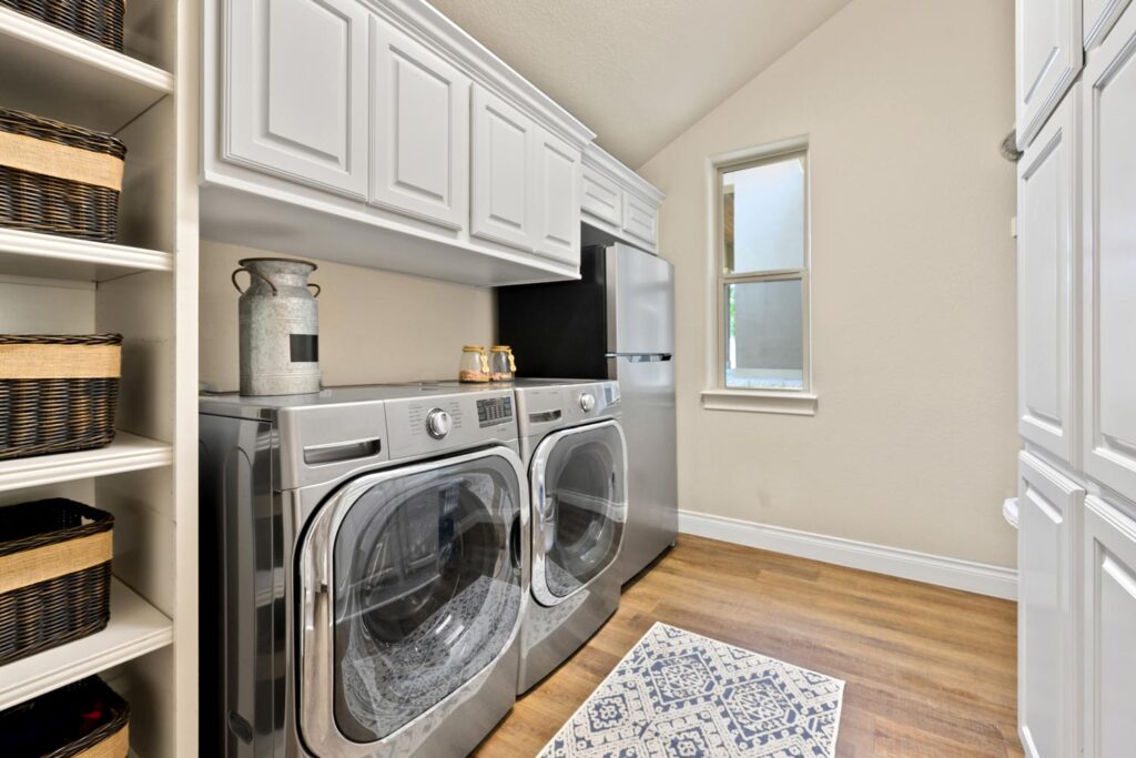 Organizing Made Easy: Top Laundry Room Ideas – Part 1 3 679b375070c89dd0c5bdbd32 64c35c628e3559214fcb7a3d Laundry room Sort and Simplify with Laundry Baskets