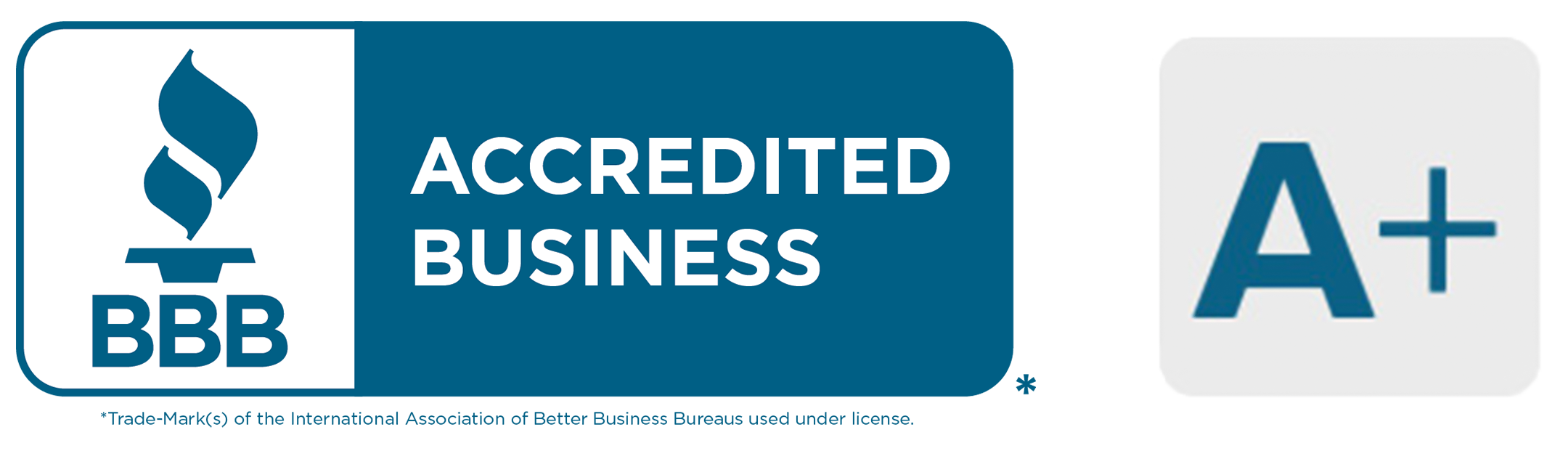 BBB Accredited seal for Zen Living, showcasing trustworthy kitchen cabinets and home renovation services in Calgary.