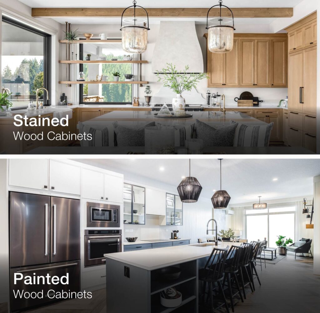 Stained vs. Painted Wood Cabinets: What's Best? 1 image 173